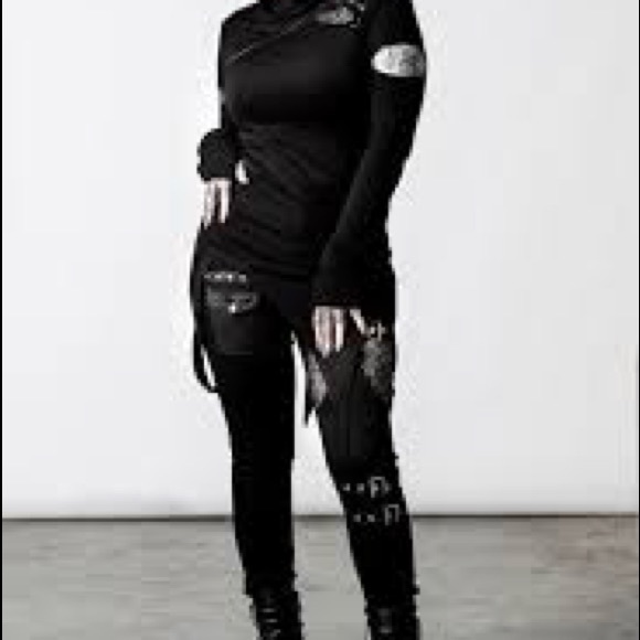 Killstar Arch Angelz Masked Top SOLD OUT!!! - Picture 3 of 3